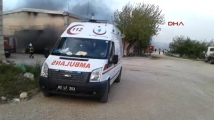 Adıyaman Besni'de İplik Fabrikasında Yangın Ek