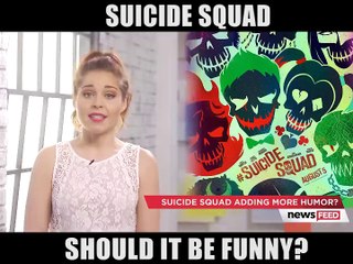 Is the studio planning to add more humor to Suicide Squad?