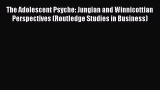 [Read book] The Adolescent Psyche: Jungian and Winnicottian Perspectives (Routledge Studies
