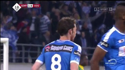 All Goals HD - Gent 2-0 Oostende - 15-04-2016