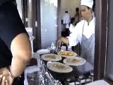 Masala Dosa Live Cooking - Queens Tandoor Best Indian Restaurant in Bali