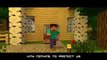 Never say goodbye!!A minecraft parody of thnx cya