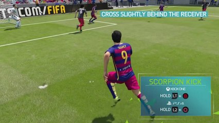 fifa 16 how yo do a scorpion kick