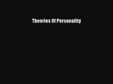 Read Theories Of Personality Ebook Free