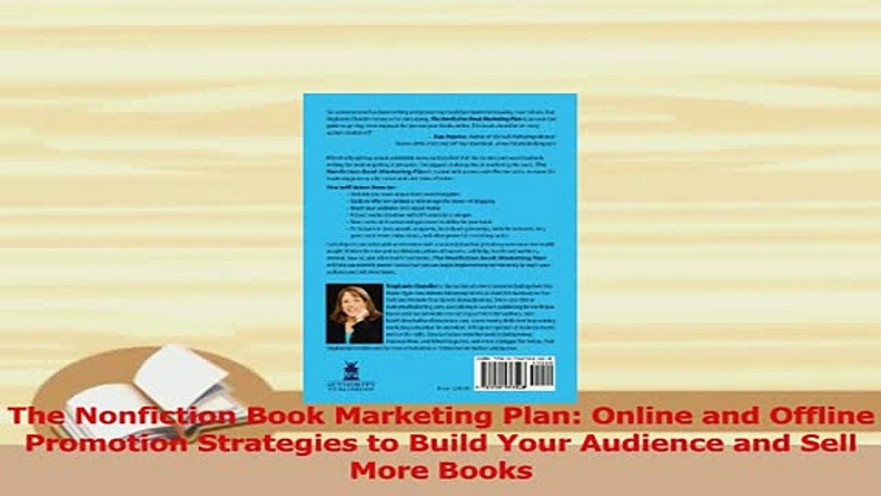 Read  The Nonfiction Book Marketing Plan Online and Offline Promotion Strategies to Build Your PDF Free