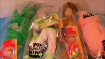 1995 BURGER KING DISNEY TOY STORY PALS HAND PUPPETS SET OF 4 PROMOTIONAL MOVIE TOYS VIDEO REVIEW