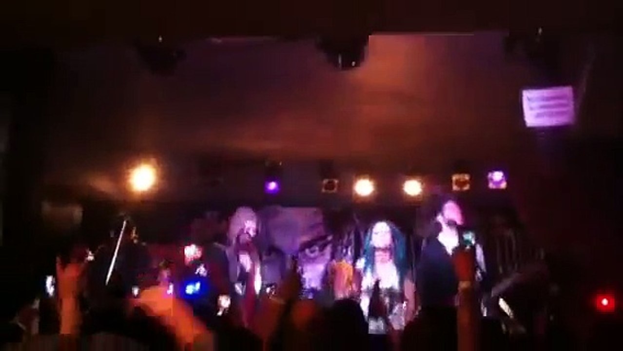 Bam Margera with Alissa White Gluz at Mavericks Ottawa Marc