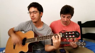 Pumped kicks cover duet ukulele - fabio e gustavo