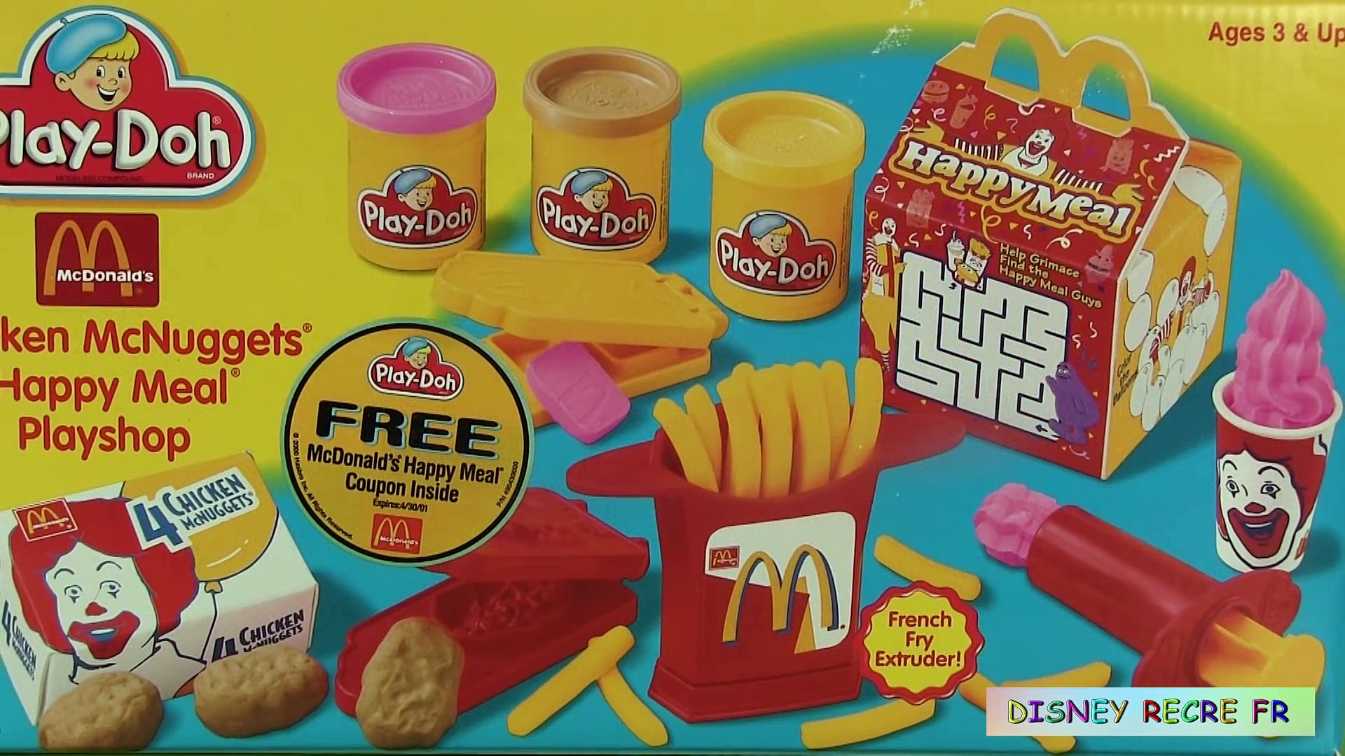 Chicken McNuggets Happy Meal Playshop 