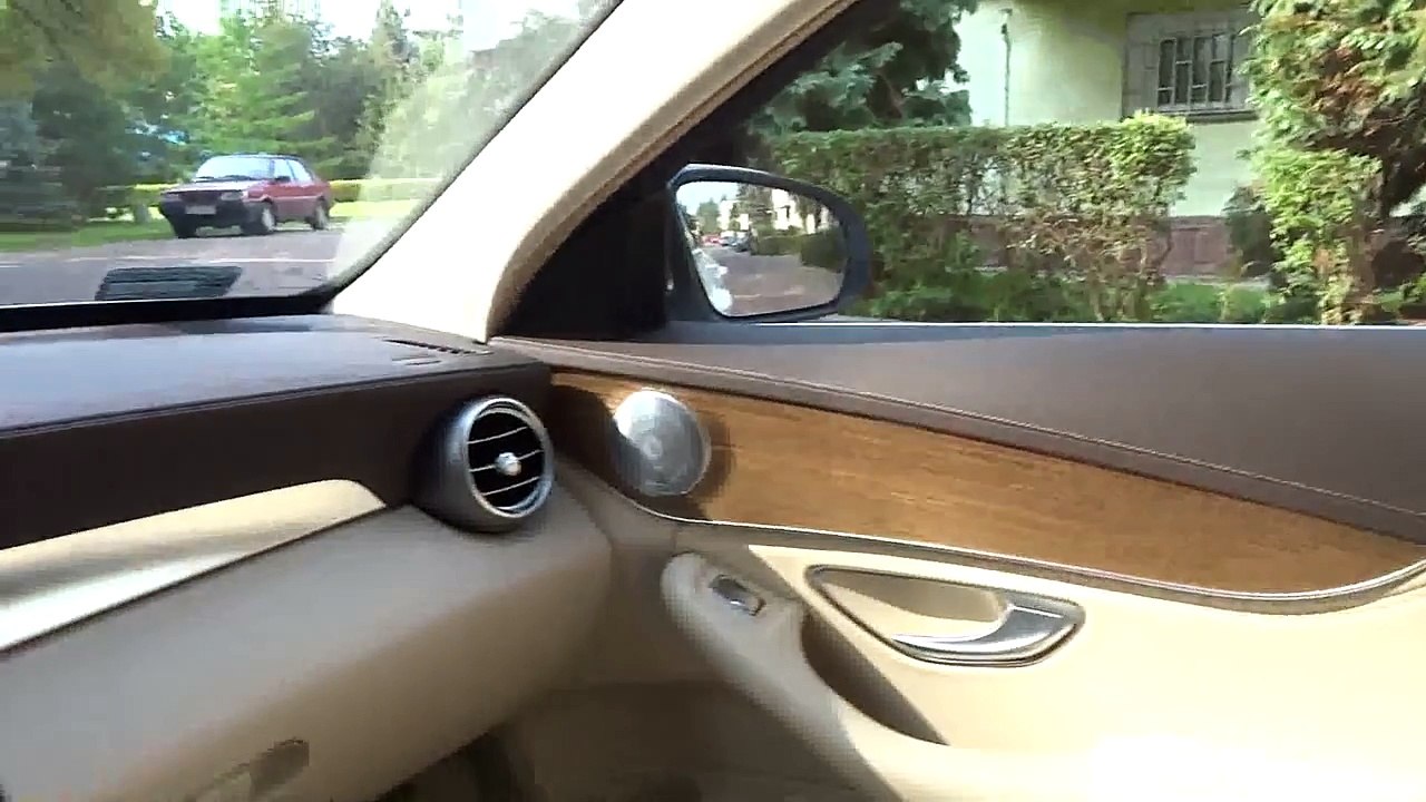 Mercedes C Class W205 Burmester Sound System Demo Noise Cancellation Cabin Sound Insulatio