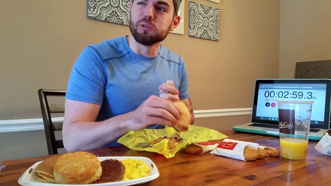 4000 Calories | Matt Stonie McDonald's Ultimate Breakfast Challenge