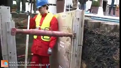 Yeraltı kablo boru geçişleri için köstebek