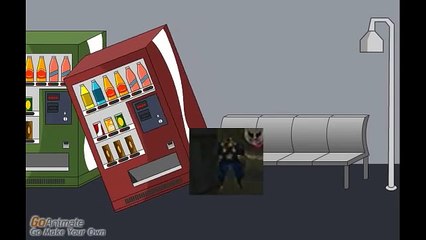 Pig Cop Breaks A Vending Machine And Gets Grounded
