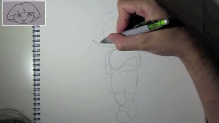 Dessin pour colorier - Comment dessiner Dora l exploratrice - Corp