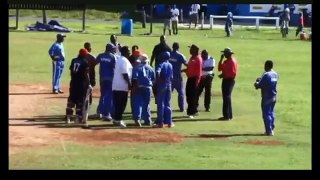 Biggest cricket fight in Bermuda   Player Banned for life Low, 360p