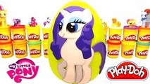MLP Rarity Sürpriz Yumurta Oyun Hamuru - My Little Pony Cicibiciler Minions LPS