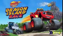 Blaze and the monster machines gameplay - Balze [Dragon Island Race] - Games For Kids | Zumi Games