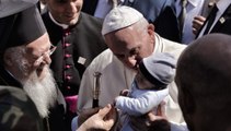 Why the pope met with migrants and refugees in Lesbos