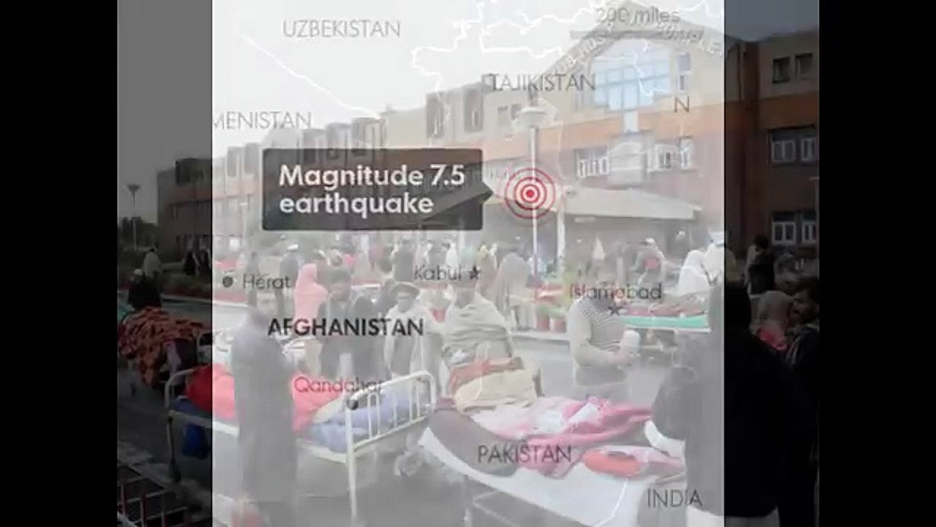 fresh image of Deadly earthquake in Afghanistan and Pakistan  LATEST update