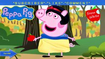 DISNEY Snow White & The Evil Queen  into PEPPA PIG en español Videos For Kids Coloring