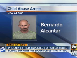Phoenix father arrested for child abuse