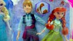 Disney Frozen Dolls Queen Elsa, Princess Anna , Kristoff Hasbro Doll Unboxing Video Cookieswirlc