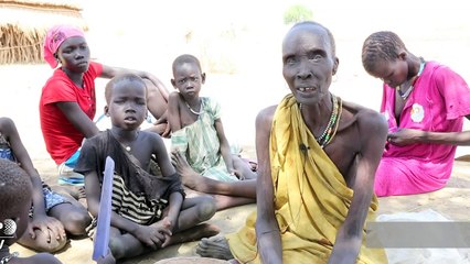 Surviving on leaves and berries - S. Sudanese on brink of famine