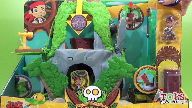 Jake y los Piratas Guarida Mágica Jake and the Never Land Pirates Magical Tiki Hideout