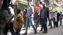 Siria: Protestas en Aleppo tras violentos combates