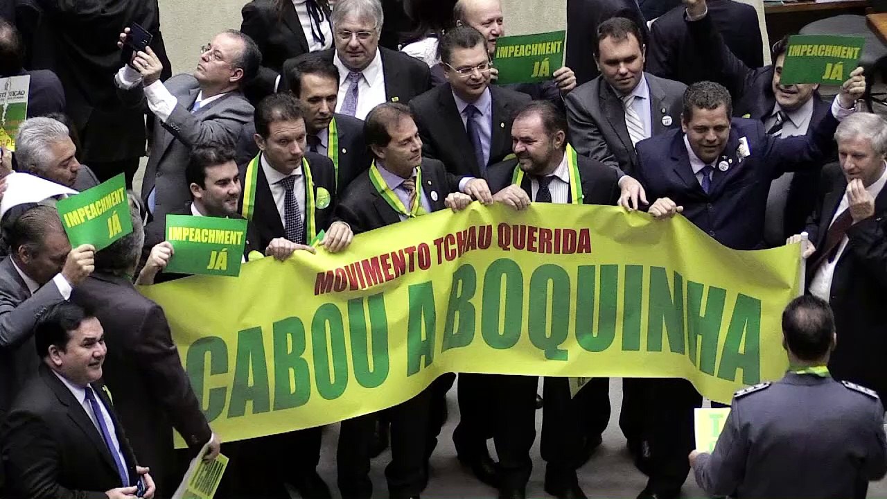 Brazil Congress debates Rousseff impeachment
