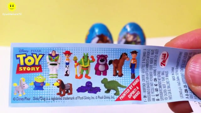 Oyuncak Hikayesi Sürpriz Yumurtalar Toy Story Oyuncaklar