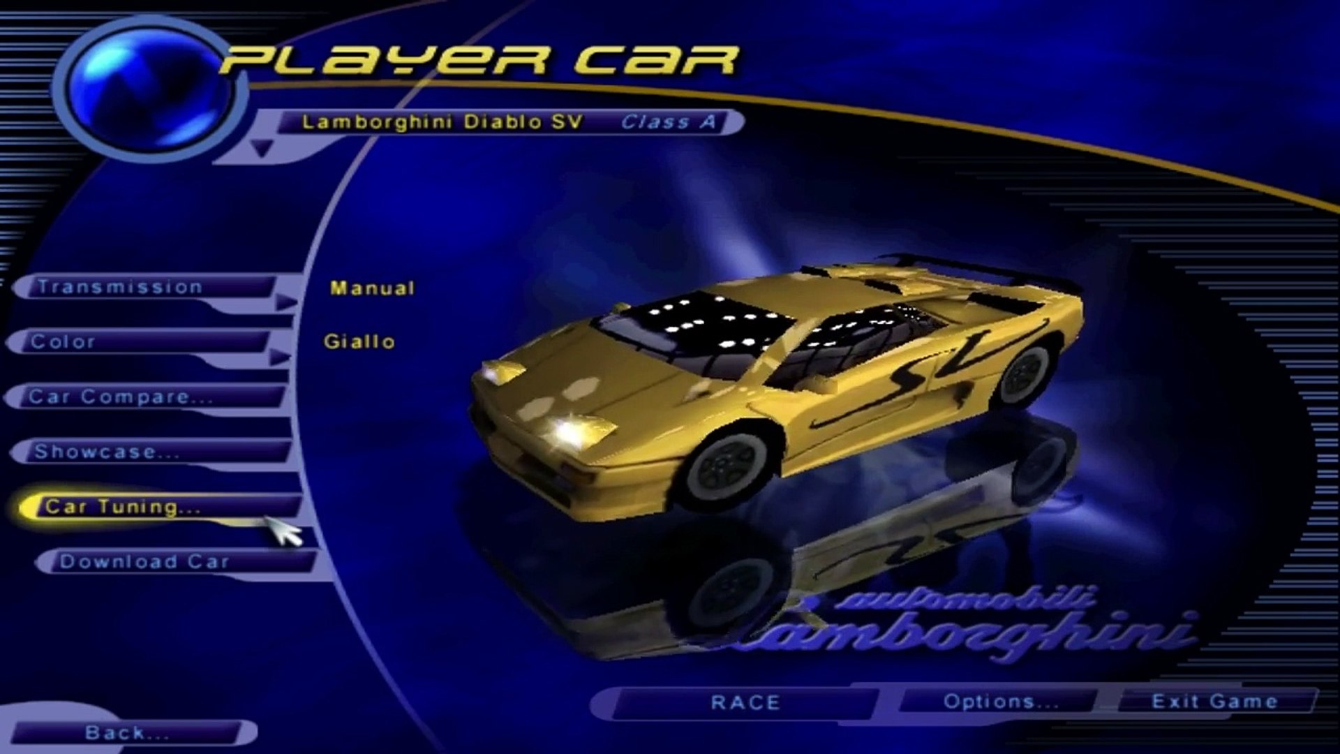 Need For Speed Iii Hot Pursuit Lamborghini Diablo Sv Speed Test Video Dailymotion