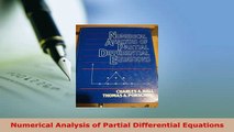 PDF  Numerical Analysis of Partial Differential Equations Download Full Ebook