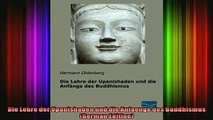 Read  Die Lehre der Upanishaden und die Anfaenge des Buddhismus German Edition  Full EBook