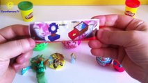 10 Sürpriz Yumurta Açımı : Barbie Kinder Topi Ozmo Oyun Hamurundan Oyuncak Yumurtalar