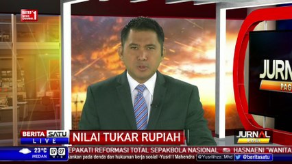 BPS: Rupiah Terapresiasi 1,3 Persen Terhadap Dolar AS