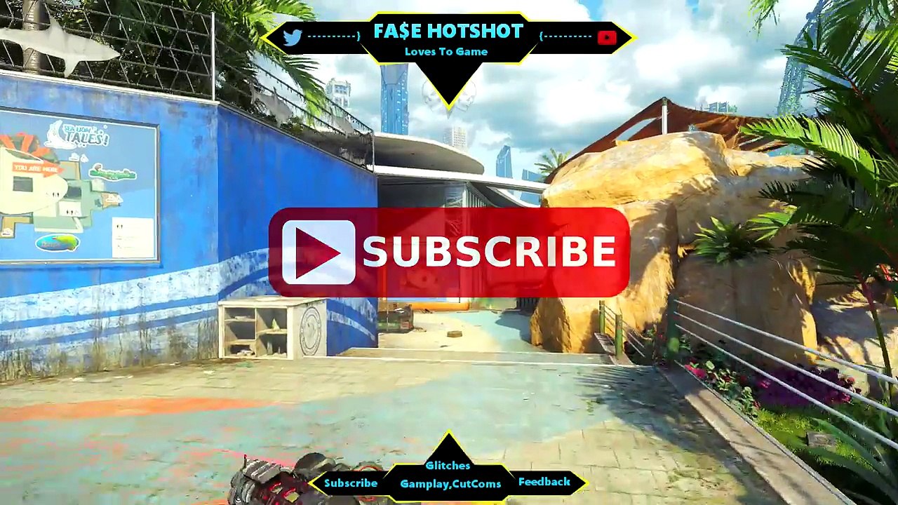 Black Ops 3 Multiplayer Glitches: Aquarium Ontop Of Map Glitch "BO3 Glitches" Wallbreach