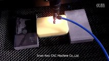 scouring pad cutting CO2 laser cutting and engraving machine