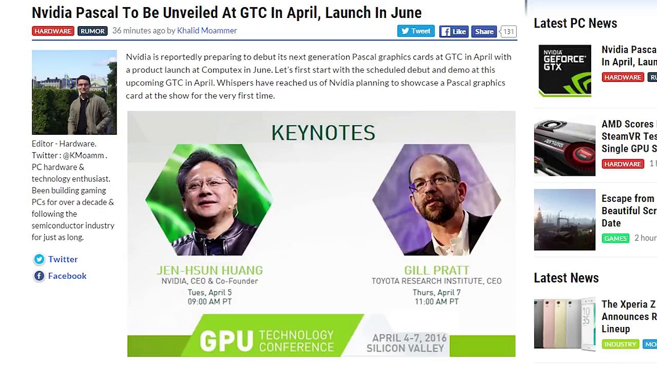 256GB Phones, NVIDIA Pascal News, YouTube Blur Tool