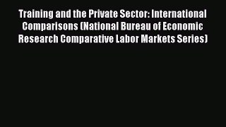 Read Training and the Private Sector: International Comparisons (National Bureau of Economic