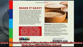 FREE DOWNLOAD  Knack Chinese Cooking A StepByStep Guide To Authentic Dishes Made Easy Knack Make It  BOOK ONLINE