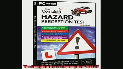 READ book  The Complete Hazard Perception 201415  BOOK ONLINE
