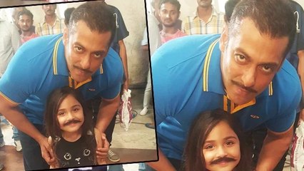 Suzi Plays With Salman's Moustache On Sultan Sets