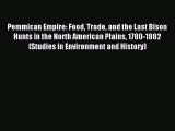 Download Pemmican Empire: Food Trade and the Last Bison Hunts in the North American Plains