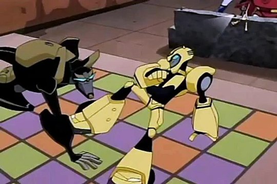 Transformers Animated Jazz X Prowl Bumblebee X Prowl It's not unusual