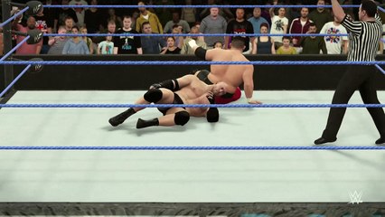 WWE 2K16 ryback v samoa joe