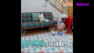 2016-03-30 dogs make B.I shows His abs , kim jinhwan makes fun of him [HD]