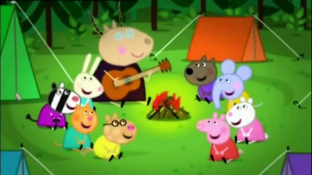 Peppa la Cerdita La cancion de Bing Bong en el Campamento