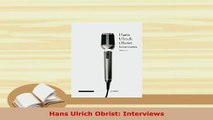 Download  Hans Ulrich Obrist Interviews Download Online
