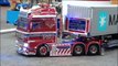 Rc Trucks @ Leyland RC SCANIA V8, MAN V8 with Skeletal & Container P.G YATES HAULAGE RVTC
